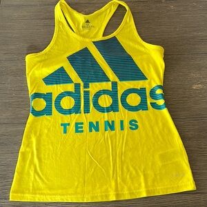 Adidas Yellow Tennis Tank Top size M